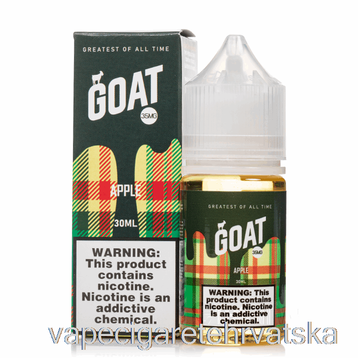 Vape Hrvatska Jabuka - Kozje Soli - 30ml 35mg